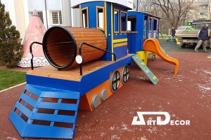 Echipament trenulet pentru parcuri