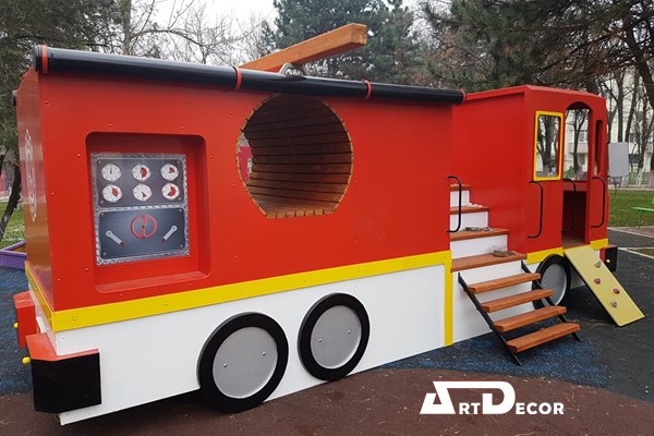 masina de pompier pentru exterior Masina pompieri parcuri