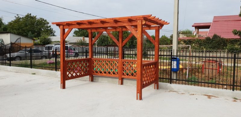 Pergola din lemn – MUPE Pergola din lemn - MUPE