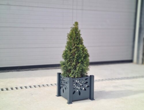 Jardiniera Metalica Stradala