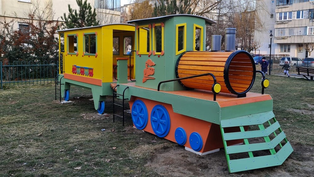 Echipament trenulet pentru parcuri Echipament trenulet pentru parcuri